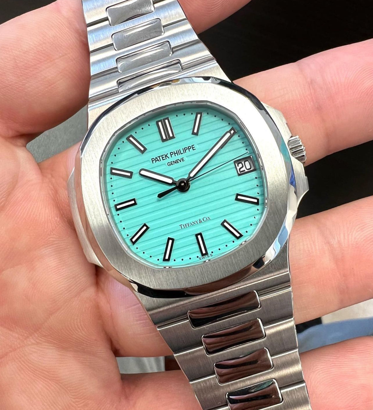 Montre Patek Philippe Nautilus x Tiffany & Co