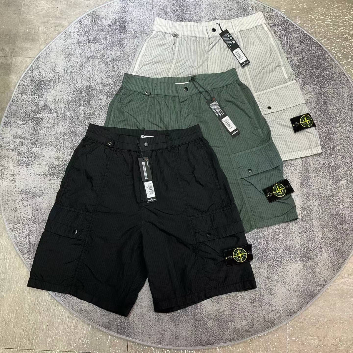 Short Stone Island - Modèle 4 - Noir