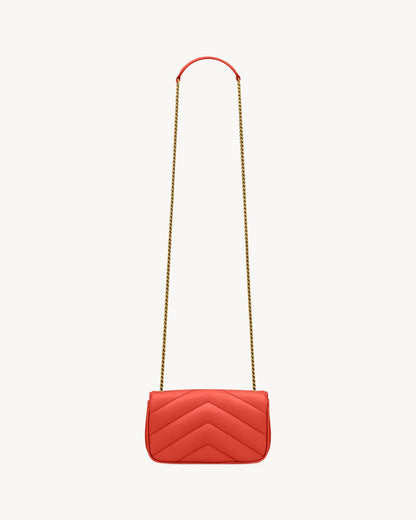 LOULOU MINI EN CUIR D'AGNEAU