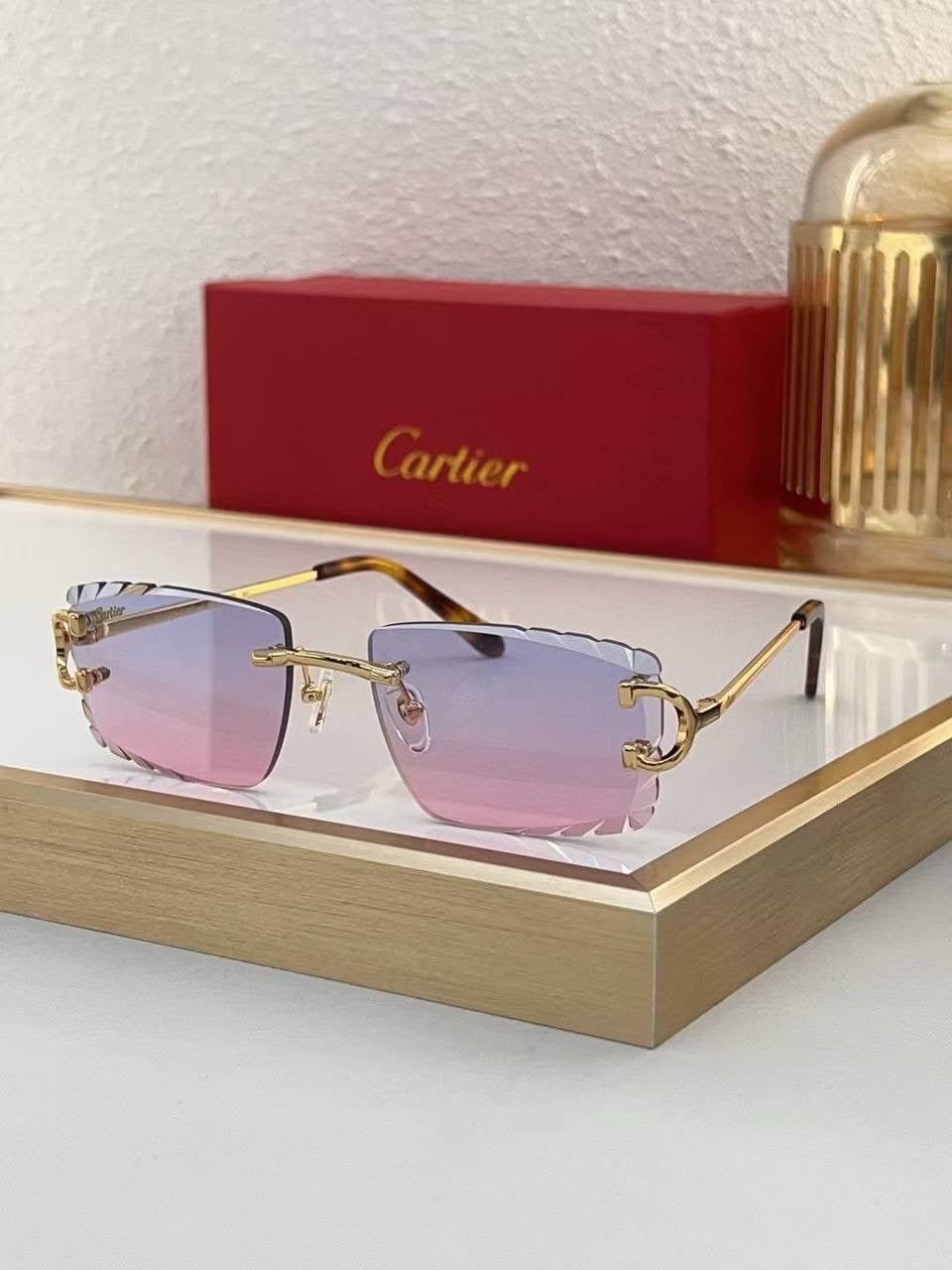 Lunette Cartier a verres tranchés