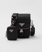 Sac porté épaule en Re-Nylon et cuir Saffiano - #6