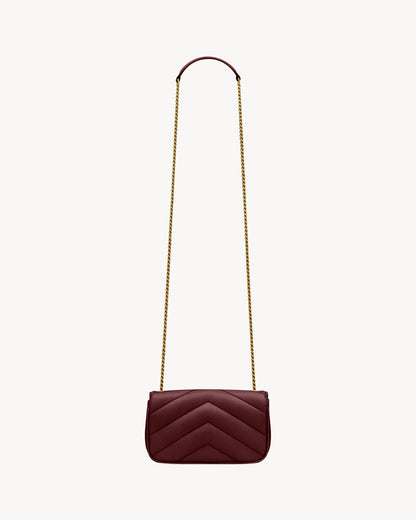 LOULOU MINI EN CUIR D'AGNEAU