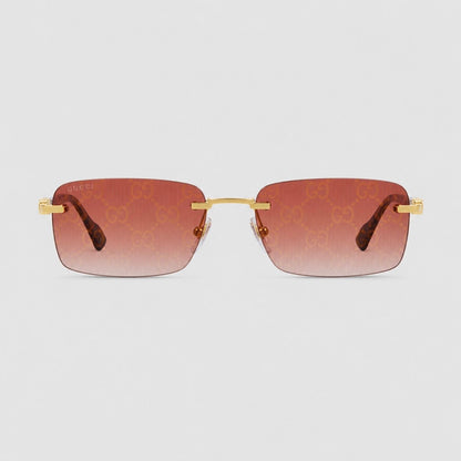 Lunettes de soleil rectangulaires