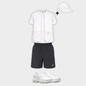 Outfit Therma Fit Blanc + Casquette Offerte