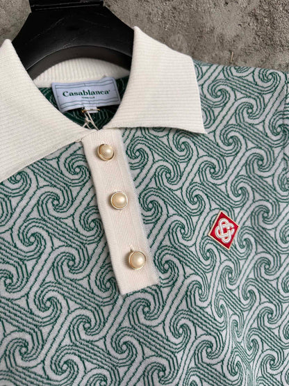 Polo casa jacquard 2025