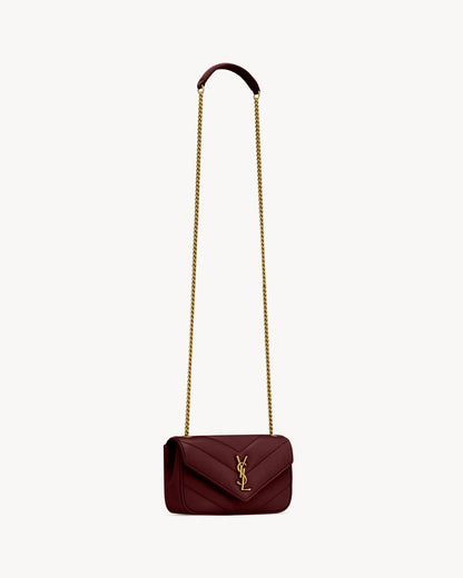 LOULOU MINI EN CUIR D'AGNEAU