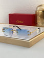 Lunette Cartier a verres tranchés