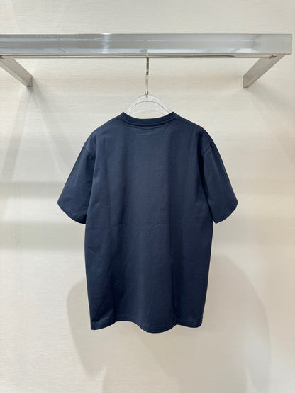 T-shirt CD Icon, coupe relax Jersey de coton noir