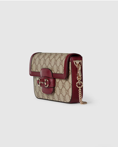 Sac à épaule Gucci Horsebit 1955 Soft petit format
