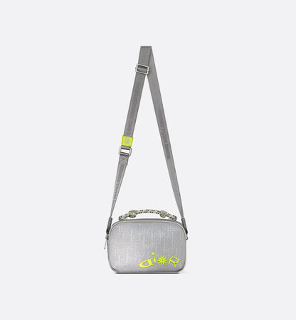 Mini sac zippé DIOR AND LEWIS HAMILTON