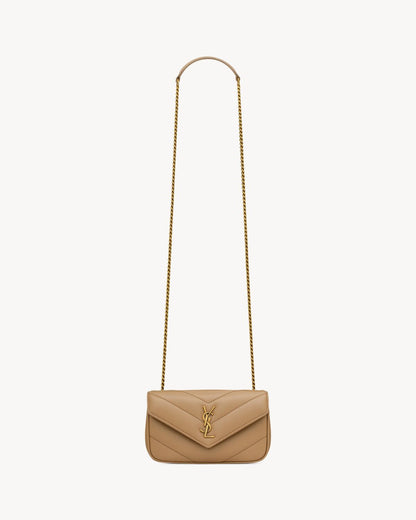 LOULOU MINI EN CUIR D'AGNEAU