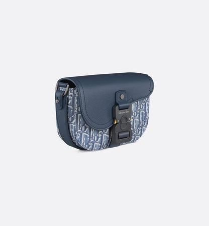 Mini sac Messenger à rabat Saddle
Toile