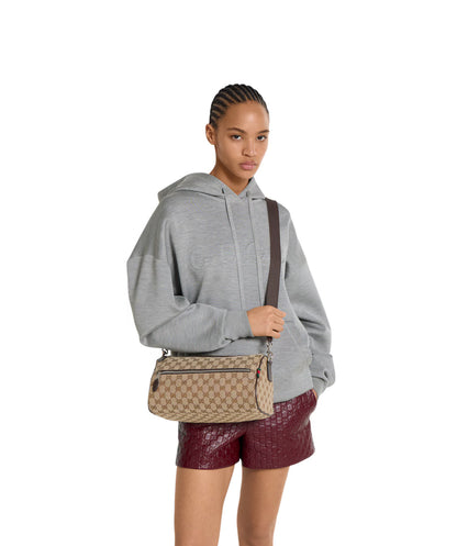 Sac cylindrique en toile GG petit format