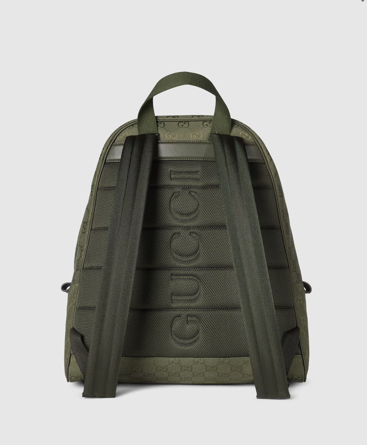 Sac à dos en toile GG moyen format