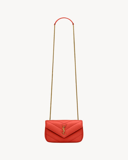 LOULOU MINI EN CUIR D'AGNEAU
