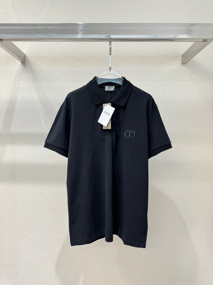 Polo CD Icon, coupe relax Jersey de coton noir