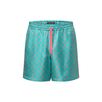Ensemble LV monogramme bleu rose