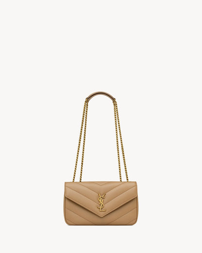 LOULOU SMALL EN CUIR MATELASSÉ