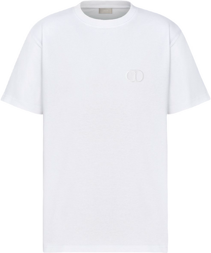 T-shirt CD Icon, coupe relax blanc