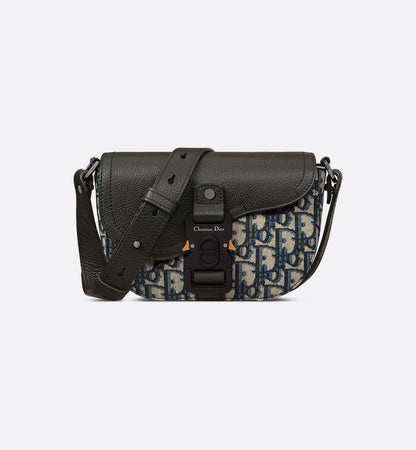 Mini sac Messenger à rabat Saddle Toile