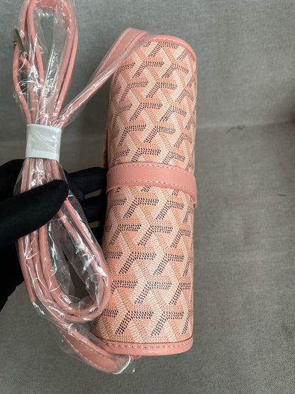Sac Belvédère  limited édition Rose cuir.