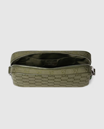 Sac à bandoulière en toile GG petit format
