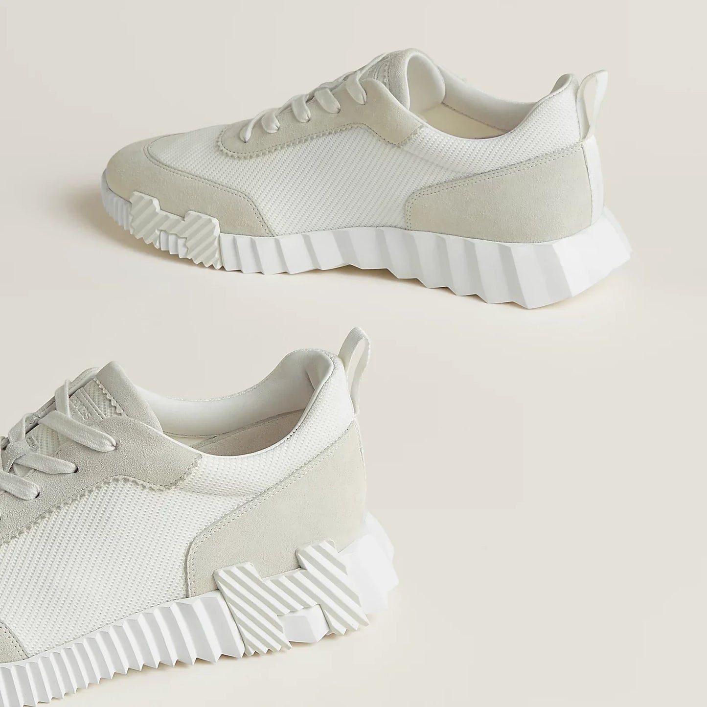 Hermes boucing blanc cassé