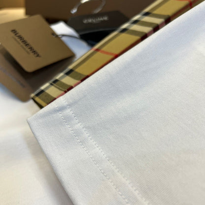 T shirt Brb white brown