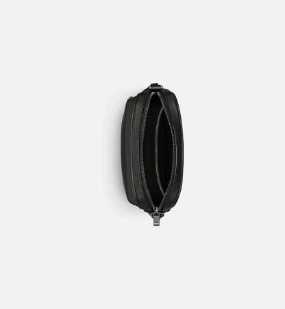 Mini sac Messenger zippé Rider 2.0 Noir et Beige