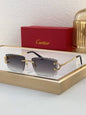 Lunette Cartier a verres tranchés