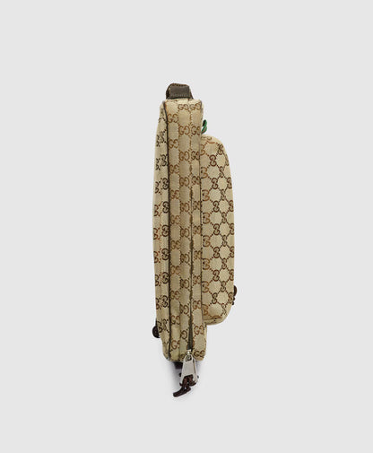 Sac à bandoulière en toile GG grand format