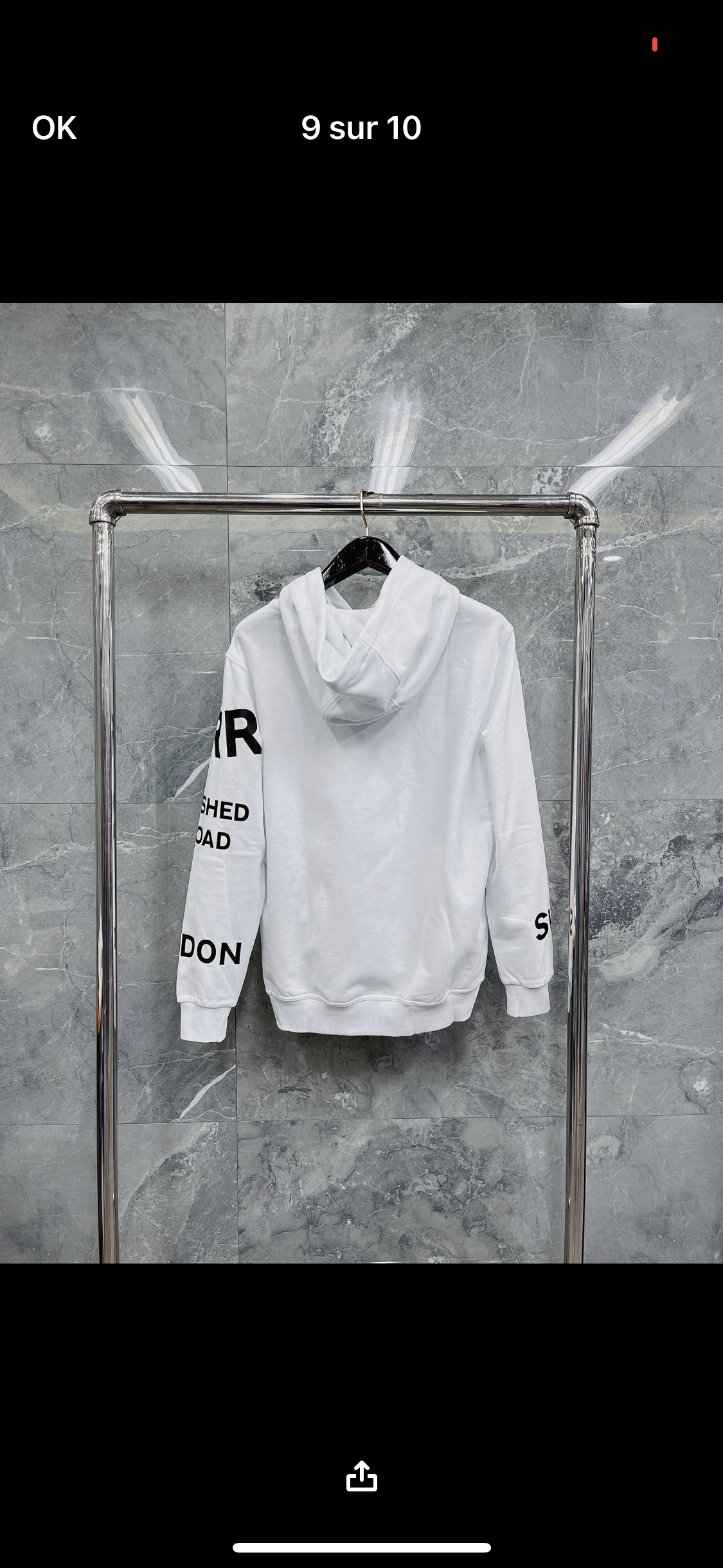 Sweat brb blanc