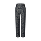 Pantalon droit en denim graphique