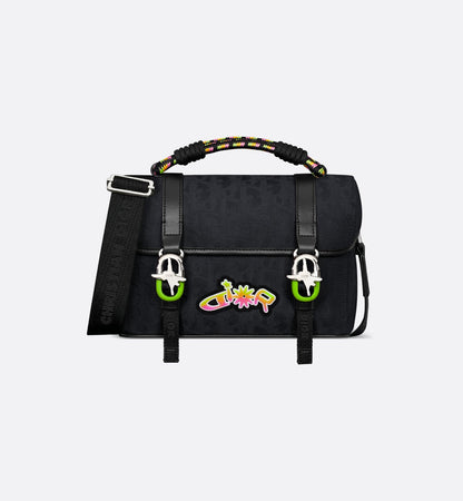 Sac Messenger à rabat Dior Hit The Road DIOR AND LEWIS HAMILTON