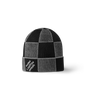 Bonnet et Écharpe Damier Heritage Noir