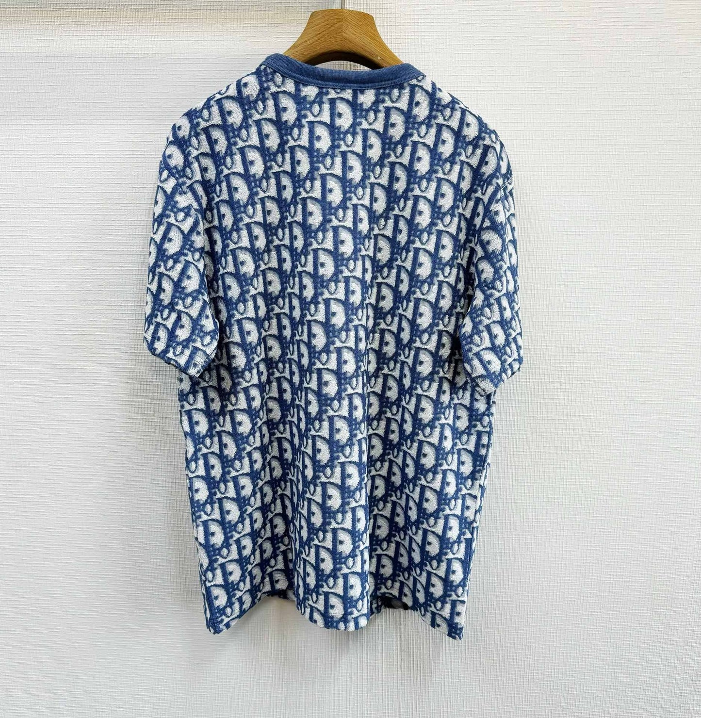 T-shirt cd Oblique, coupe relax bleu