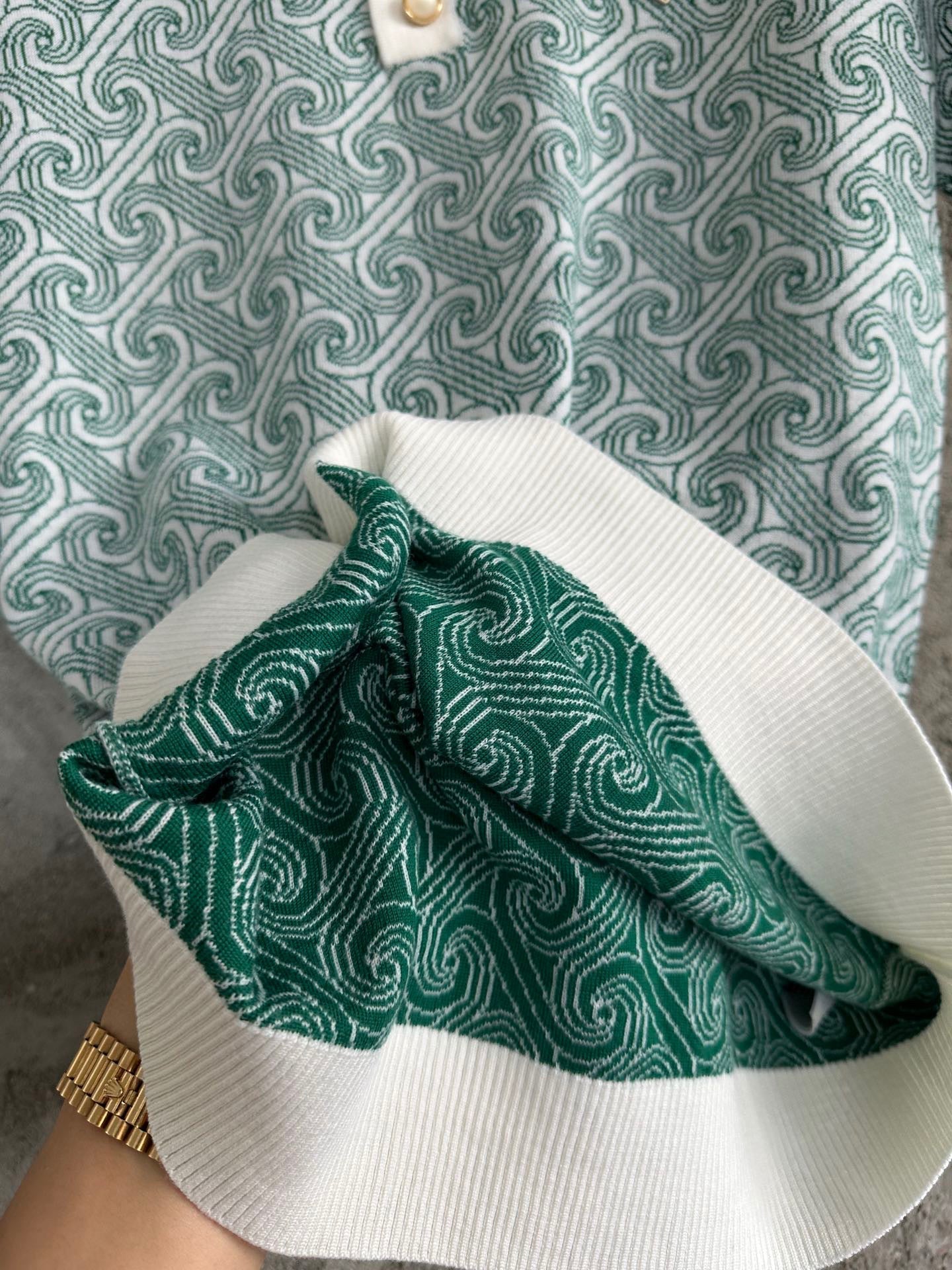 Polo casa jacquard 2025