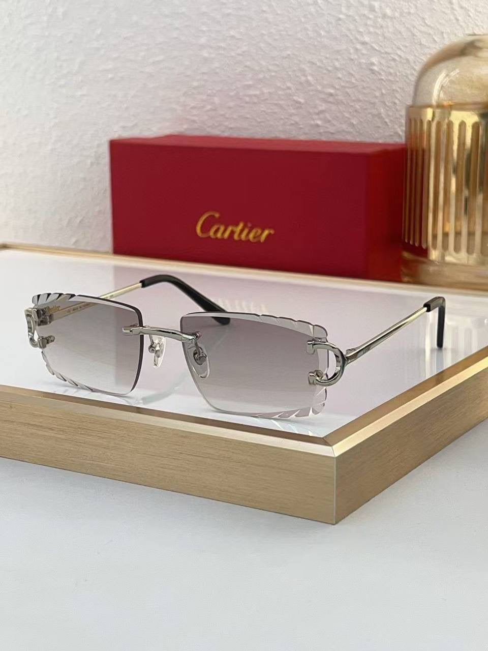 Lunette Cartier a verres tranchés