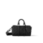 Sac Keepall Bandoulière 25 Noir Cuir