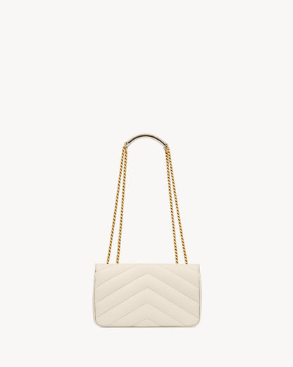 LOULOU SMALL EN CUIR MATELASSÉ
