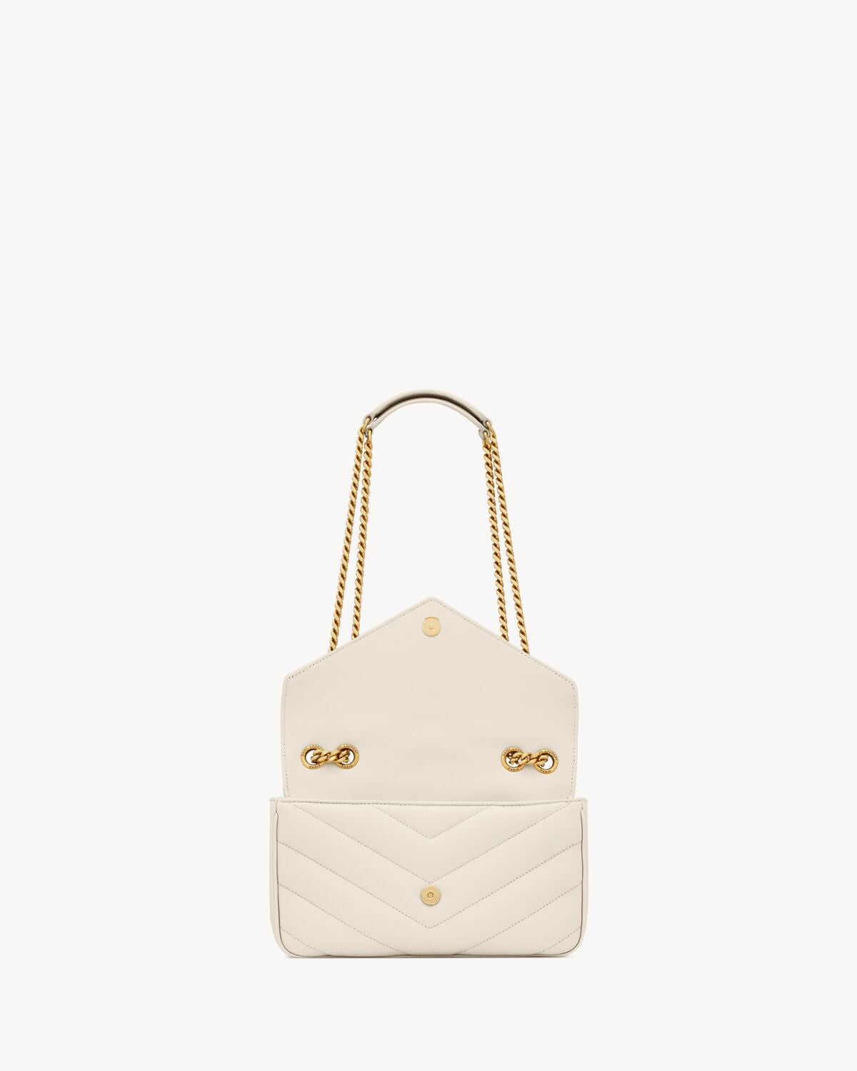 LOULOU SMALL EN CUIR MATELASSÉ