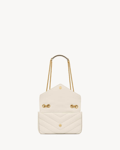 LOULOU SMALL EN CUIR MATELASSÉ