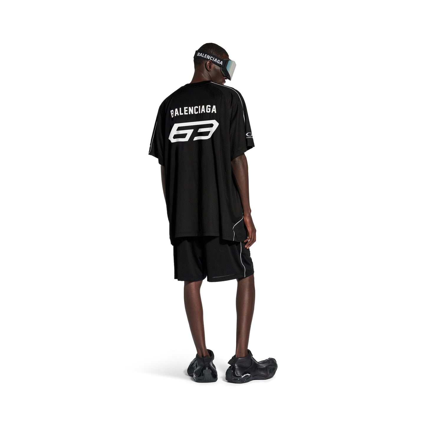 T-SHIRT SOCCER BALENCIAGA I AUTOMOBILI LAMBORGHINI OVERSIZE