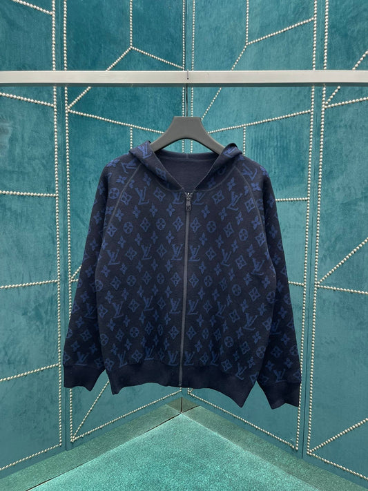 Veste Bleu monogramme