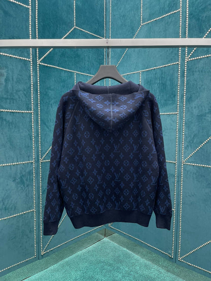 Veste Bleu monogramme