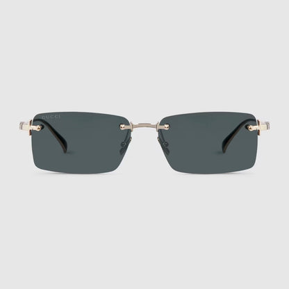 Lunettes de soleil rectangulaires