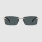 Lunettes de soleil rectangulaires