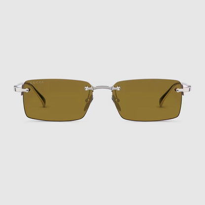 Lunettes de soleil rectangulaires