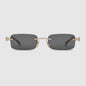 Lunettes de soleil rectangulaires