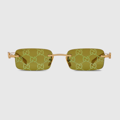Lunettes de soleil rectangulaires